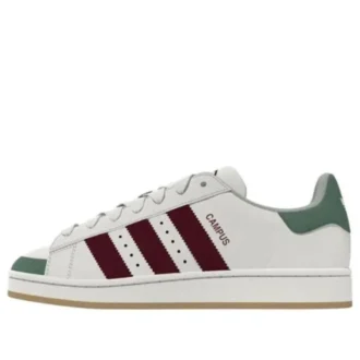 Adidas Campus 00S “Beyaz Bordo Yeşil”
