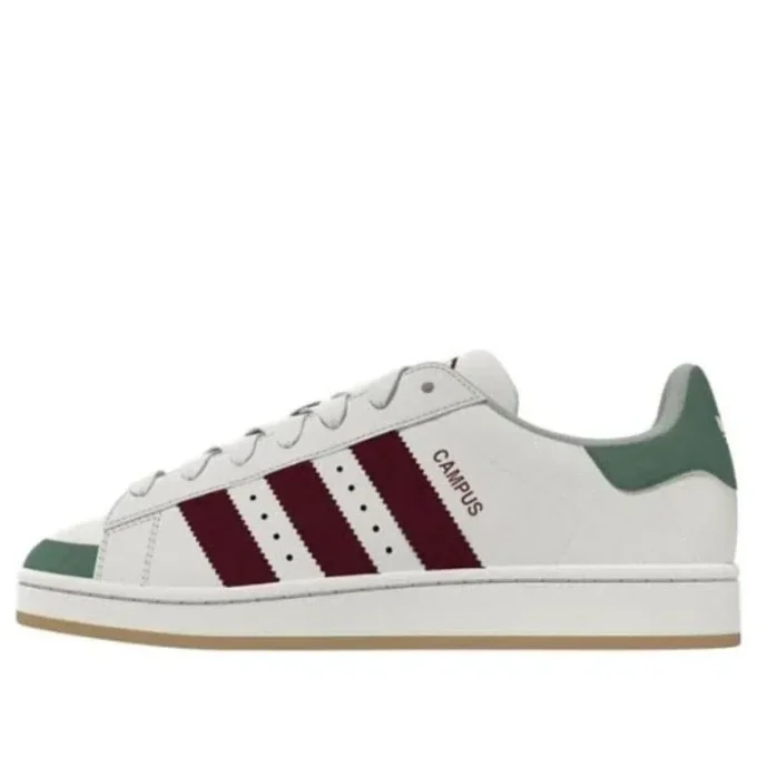 Adidas Campus 00S “Beyaz Bordo Yeşil”