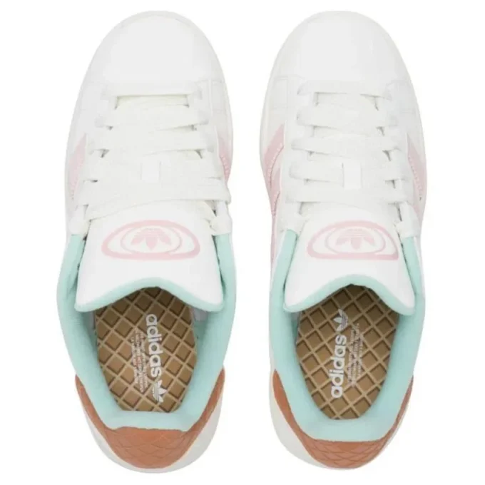 Adidas Campus 00S “Beyaz Pembe Kahverengi”