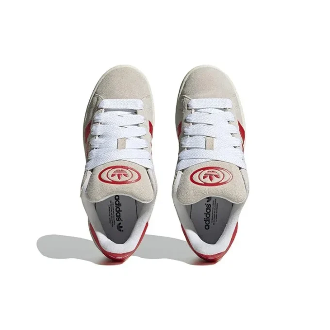 Adidas Campus 00S “Crystal White Scarlet”