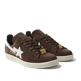 Adidas X a Bathing Ape Campus 80S “30. Yıl Dönümü Kahverengi”