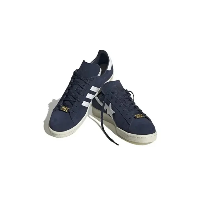 Adidas X a Bathing Ape Campus 80S “30. Yıl Dönümü – Lacivert”