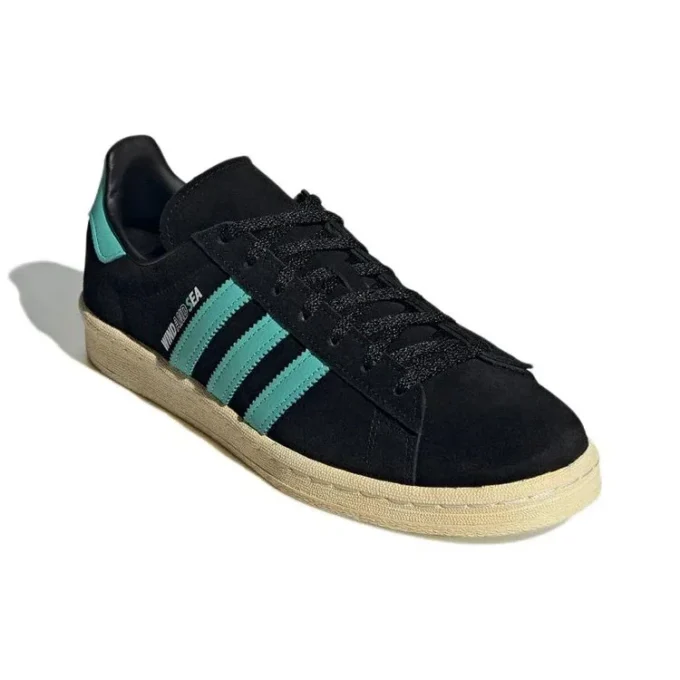 Adidas X Atmos X Wind and Sea Campus 80S “Black Blue”