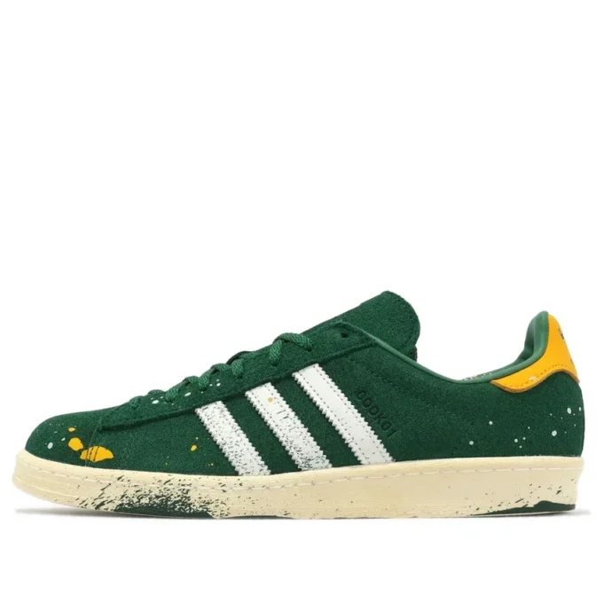Adidas X Cook Campus 80 “Paint Splatter – Koyu Yeşil”