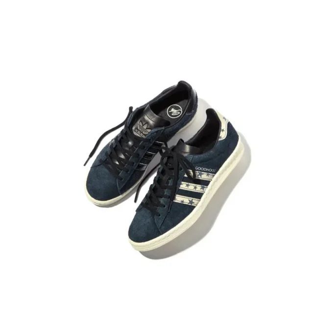 Adidas X Goodhood Campus 80S “Black White”