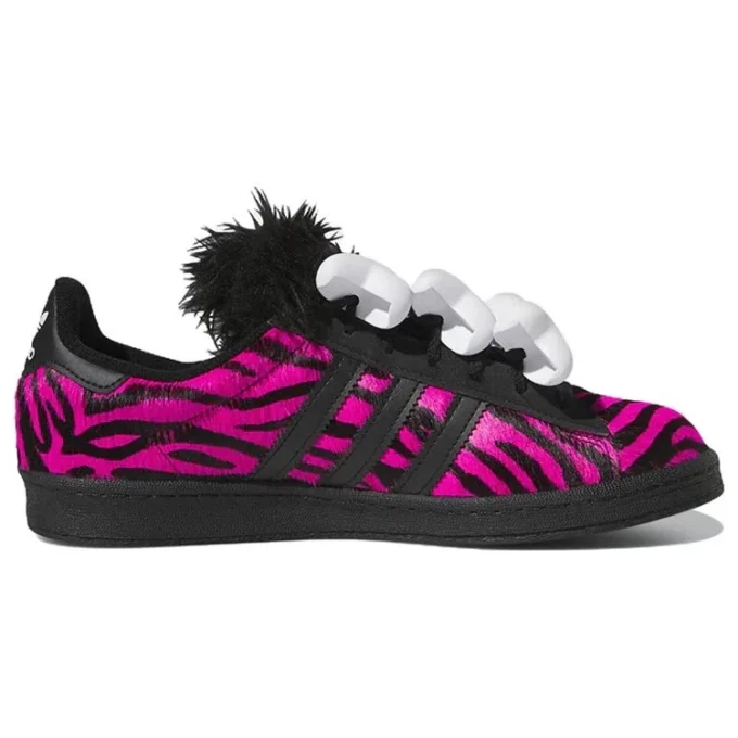 Adidas X Jeremy Scott Campus 80S “Bones – Pink Zebra”