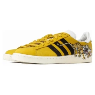 Adidas X Kasina X Kim Jung Gi Campus Ayakkabı “Hazy Yellow”