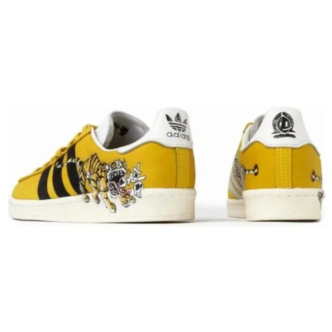 Adidas X Kasina X Kim Jung Gi Campus Ayakkabı “Hazy Yellow”